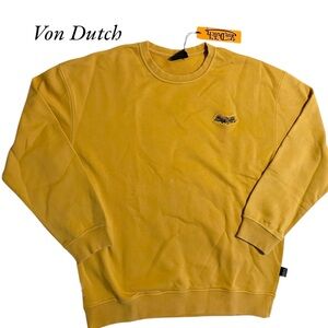 Von Dutch Cotton Long Sleeve Sweatshirt